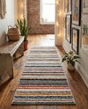 Marrakech Mosaic Collection Area Rug - Casablanca Runner Ivory  lifestyle 76