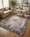 Heritage Elegance Collection Area Rug -  Topkapi Rectangle Ivory  lifestyle 32