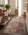 Bazaar Chic Collection Area Rug -  Safi Runner Multi  lifestyle 32