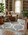 Arcadia Rugs Collection Area Rug -  Atlantis (Cream) Rectangle Cream  lifestyle 17