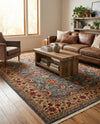 Chelsea Elegance Collection Area Rug -  Osterley Rectangle Blue  lifestyle 83