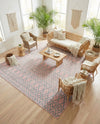 Urban Oasis Rugs Collection Area Rug -  Boulevard (Pink and Aqua) Square Pink and Aqua  lifestyle 28