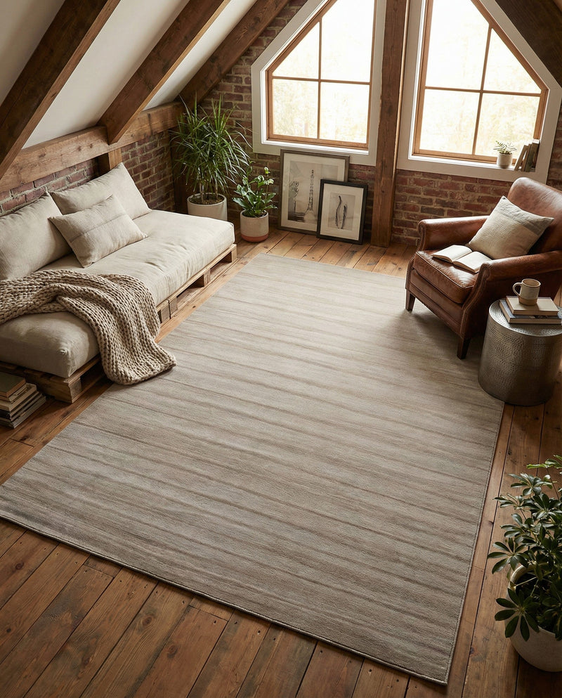 Soho Elegance Collection Area Rug - Chelsea (Gray) Rectangle Gray  lifestyle 6
