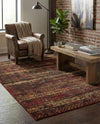 Neptune Elegance Collection Area Rug -  Nereid Rectangle Burgundy  lifestyle 71