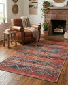 Heritage Elegance Collection Area Rug -  Monticello Rectangle Multi  lifestyle 13