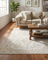 Sanctuary Retreat Collection Area Rug -  Retreat Rectangle Snow White  lifestyle 19