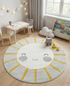Wonder Tykes Collection Area Rug -  Twirl Round Gray  lifestyle 16