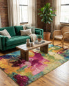 Marrakesh Elegance Collection Area Rug -  Draa Rectangle Multi  lifestyle 34