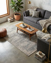 Bloomsbury Elegance Collection Area Rug -  Pimlico Rectangle Gray  lifestyle 28
