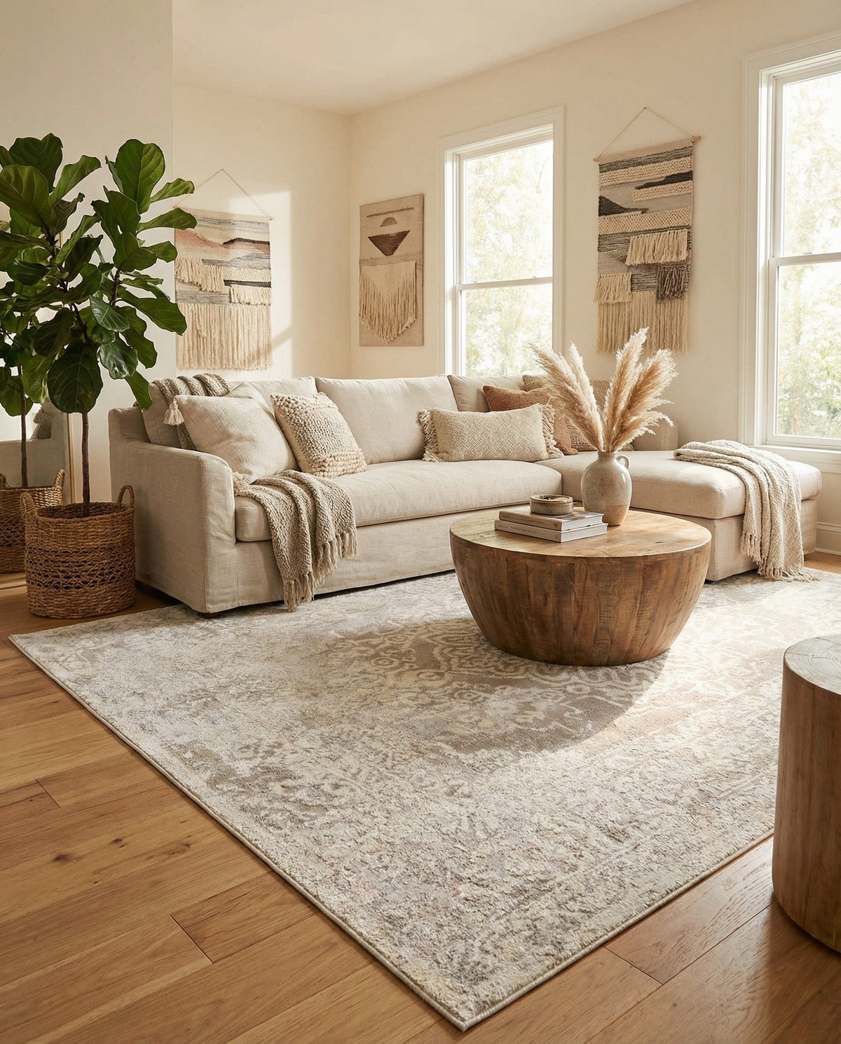 Cambridge Classics Collection Area Rug -  Magdalene (Gray) Rectangle Gray  lifestyle 14