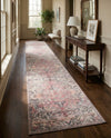 Vintage Memories Collection Area Rug - Echoes Runner Beige pink  lifestyle 56