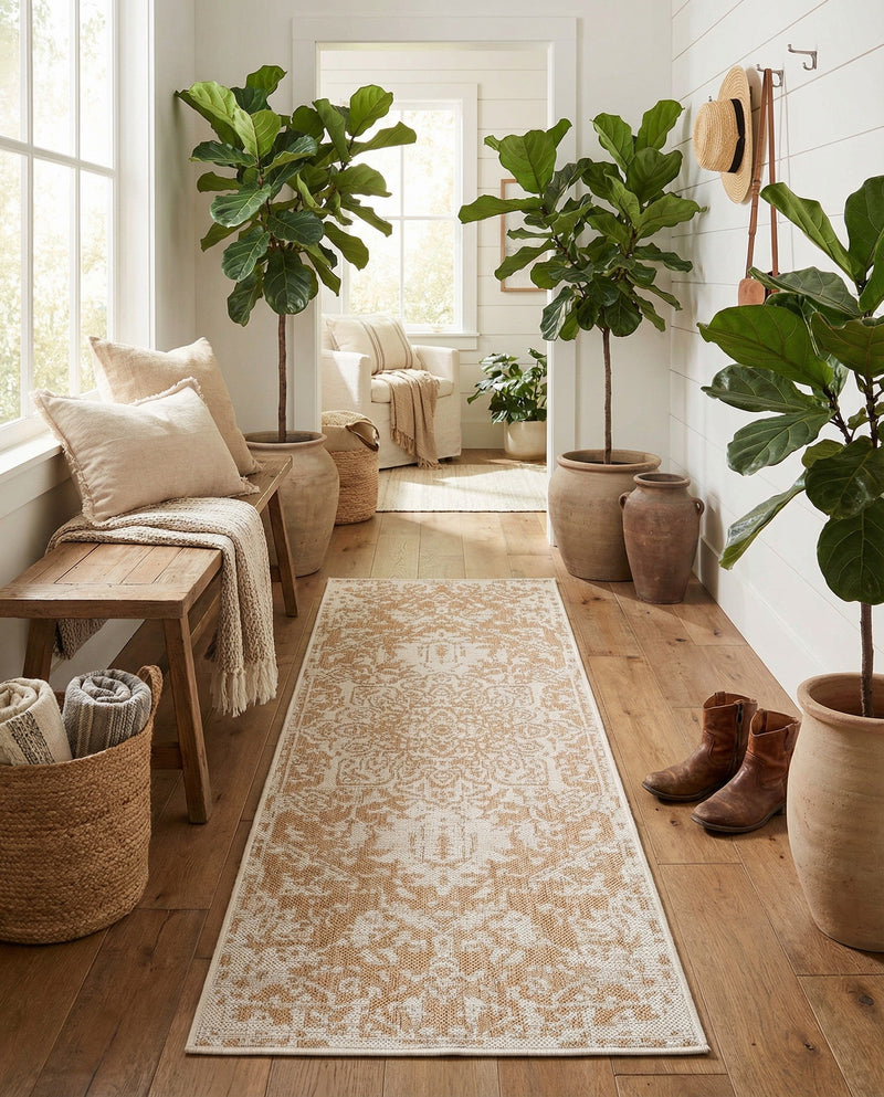 Urban Oasis Rugs Collection Area Rug -  Penthouse (Beige) Runner Beige  lifestyle 77