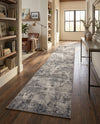 Riviera Elegance Collection Area Rug -  Grasse Runner Dark Gray  lifestyle 74