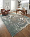 Savannah Sojourn Collection Area Rug -  Okavango Rectangle Multi  lifestyle 15