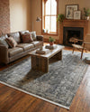 Caribbean Breeze Collection Area Rug -  Utila Rectangle Fume Gray  lifestyle 25