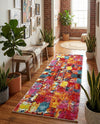 Venetian Elegance Collection Area Rug -  Sant'Erasmo Runner Multi  lifestyle 56
