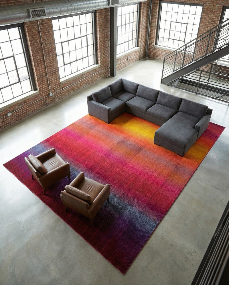Marrakesh Elegance Collection Area Rug -  Azrou Rectangle Multi  lifestyle 11