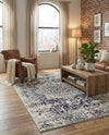 Georgetown Rugs Collection Area Rug - Dupont (Blue) Rectangle Blue  lifestyle 13