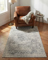 Bloomsbury Elegance Collection Area Rug -  Pimlico Rectangle Gray  lifestyle 41