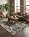 Gobi Sands Collection Area Rug - Dunhuang Rectangle Gray  lifestyle 18