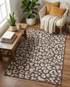Savannah Escape Collection Area Rug -  Amazon (Brown) Rectangle Brown  lifestyle 19