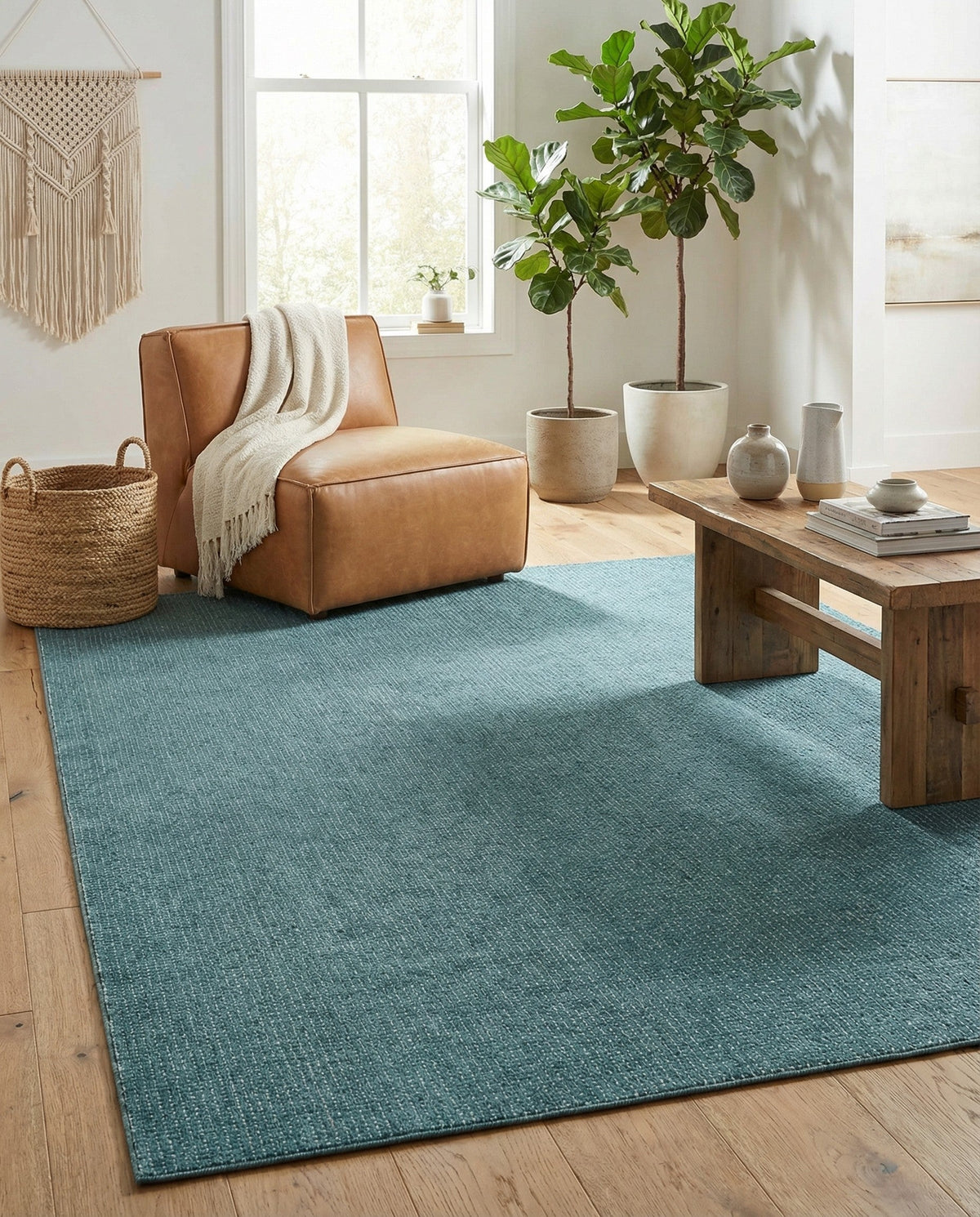 Aravalli Collection Area Rug -  Jaisalmer Rectangle Aegean Blue  lifestyle 35