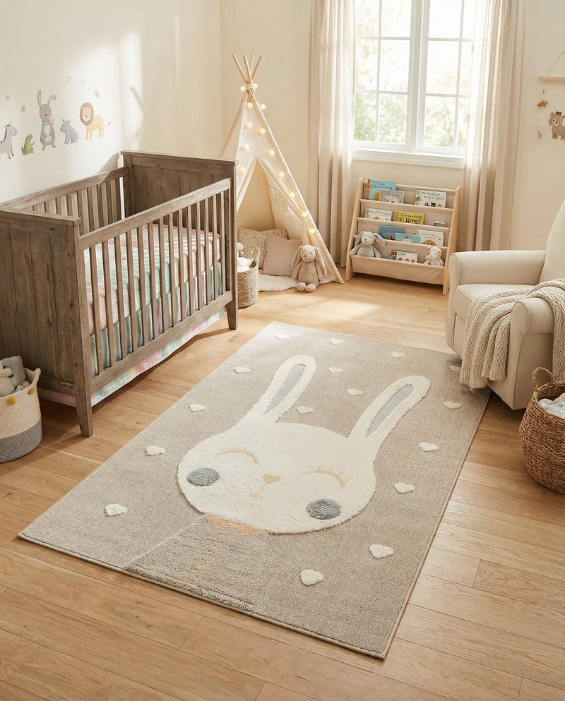 Wonder Tykes Collection Area Rug -  Blisswood Rectangle Peach Blossom  lifestyle 7