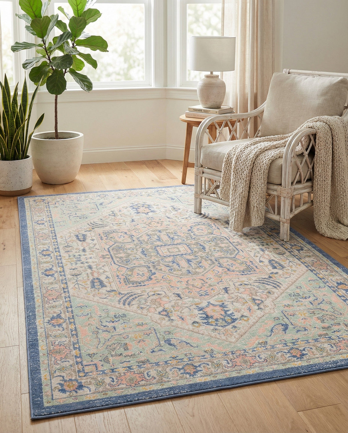 Savannah Series Collection Area Rug - Charleston (Multi) Rectangle Multi  lifestyle 8