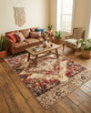 Neptune Elegance Collection Area Rug -  Naiad Rectangle Burgundy Beige  lifestyle 5