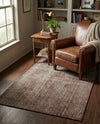 Berkshire Estate Collection Area Rug - Windsor (Mocha Brown) Rectangle Mocha Brown  lifestyle 15