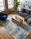 Aegean Elegance Washables Collection Area Rug -  Paros Rectangle Ivory Gray  lifestyle 31