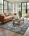 Georgetown Rugs Collection Area Rug - Dupont (Dark Gray) Rectangle Dark Gray  lifestyle 3