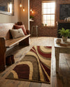 Bistro Lounge Collection Area Rug -  Frappe Runner Beige  lifestyle 49
