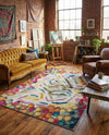 Colorburst Oasis Collection Area Rug -  Calypso Rectangle Multi  lifestyle 4