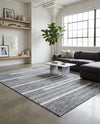 Cathedral Elegance Collection Area Rug - Chapel Rectangle Gray  lifestyle 11