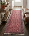 Bazaar Chic Collection Area Rug -  Larache Runner Antique Red  lifestyle 34