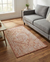 Patio Heritage Collection Area Rug -  Augusta (Rust Red) Rectangle Rust Red  lifestyle 22