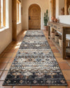 Desert Modern Eco Rug Series Collection Area Rug -  Sonora Runner Khaki Gray  lifestyle 76