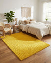 Plush Oasis Collection Area Rug - Serenity (Tuscan Sun Yellow) Rectangle Tuscan Sun Yellow  lifestyle 22