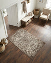 Riviera Elegance Collection Area Rug -  Eze Rectangle Brown  lifestyle 28