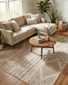 Cascade Range Collection Area Rug - Hood (Ivory) Rectangle Ivory  lifestyle 12