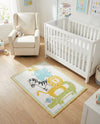 Wonder Tykes Collection Area Rug -  Prismatic Rectangle Ivory  lifestyle 8