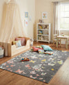 Wonder Tykes Collection Area Rug -  Carnival Rectangle Charcoal Gray  lifestyle 9