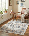 Cambridge Classics Collection Area Rug -  Magdalene (Cream) Rectangle Cream  lifestyle 25