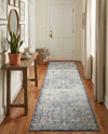 Coastal Manor Collection Area Rug -  Sailview Runner Dark Blue  lifestyle 27