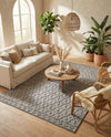 Savannah Weave Collection Area Rug - Serengeti Rectangle Gray  lifestyle 62