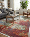 Arcadia Rugs Collection Area Rug -  Avalon Rectangle Multi  lifestyle 8