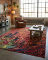 Autumnal Tapestry Collection Area Rug -  Chromaticville Rectangle Multi  lifestyle 13