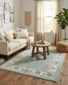 Adriana Terrace Collection Area Rug -  Positano (Aqua) Rectangle Aqua  lifestyle 22