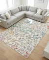 Meadow Breeze Collection Area Rug -  Sunbeam Rectangle Ivory  lifestyle 7